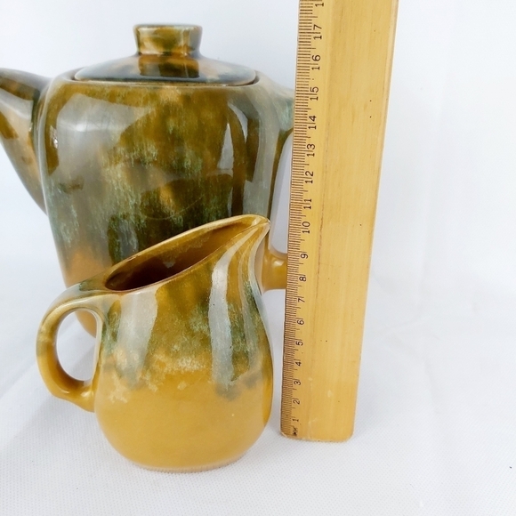 MID modern century tea pot plus creamer made in Qc - Picture 9 of 9